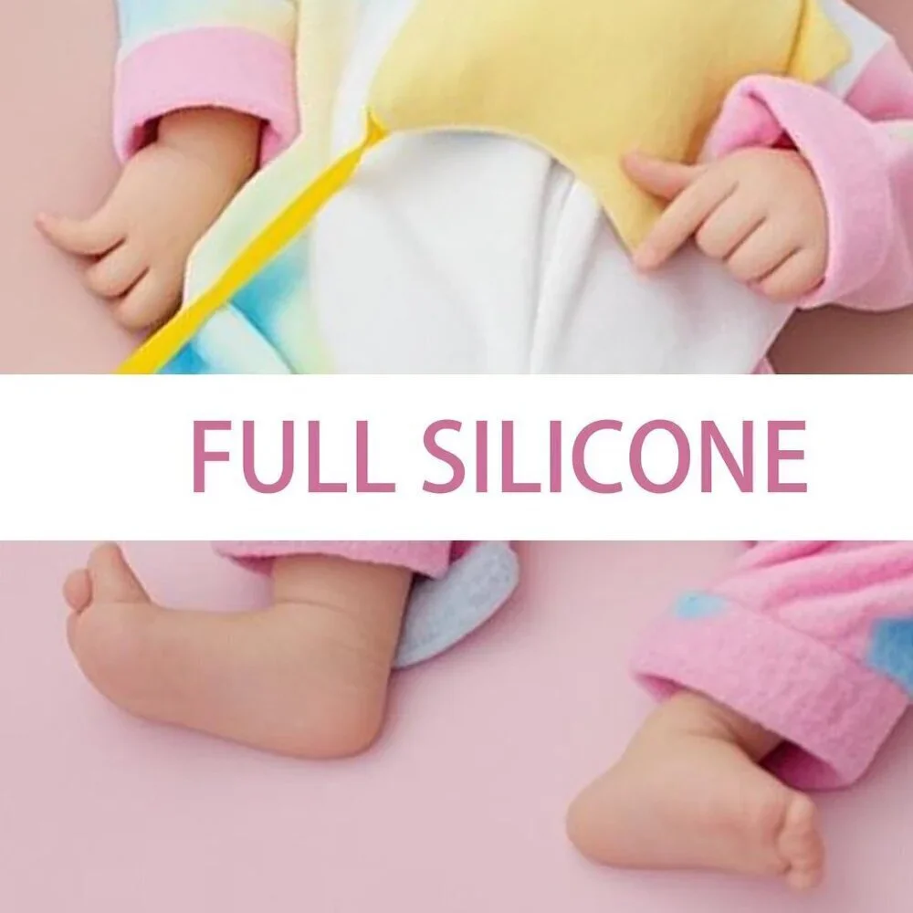 🆕18 Inch Realistic Reborn Baby Doll Silicone-Made & Lifelike Newborn Baby Girl